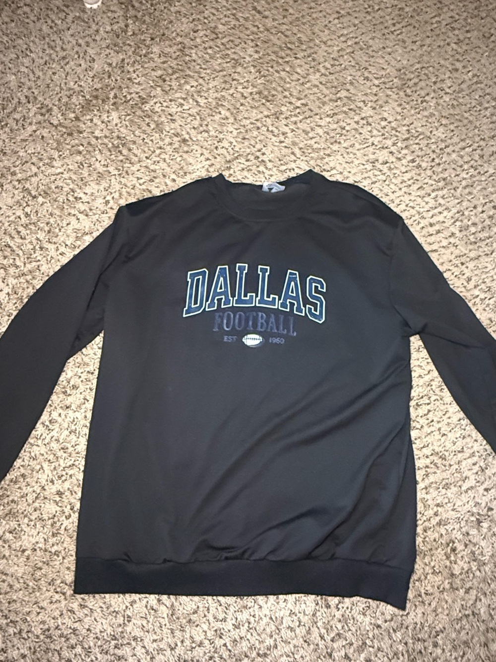 Dallas Football Crewneck Pullover